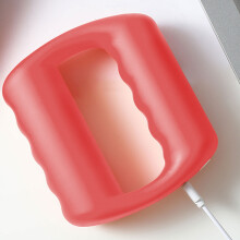 Percussion-Massage-Ring Pink, 1500mAh, USB wiederaufladbar, 5 Geschwindigkeiten