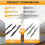 for   Air 2/2S Low-Noise Props Propellers 7238 Props Blade Foldable Quick Release Propeller for  Air 2 2S 3