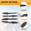 for   Air 2/2S Low-Noise Props Propellers 7238 Props Blade Foldable Quick Release Propeller for  Air 2 2S 5