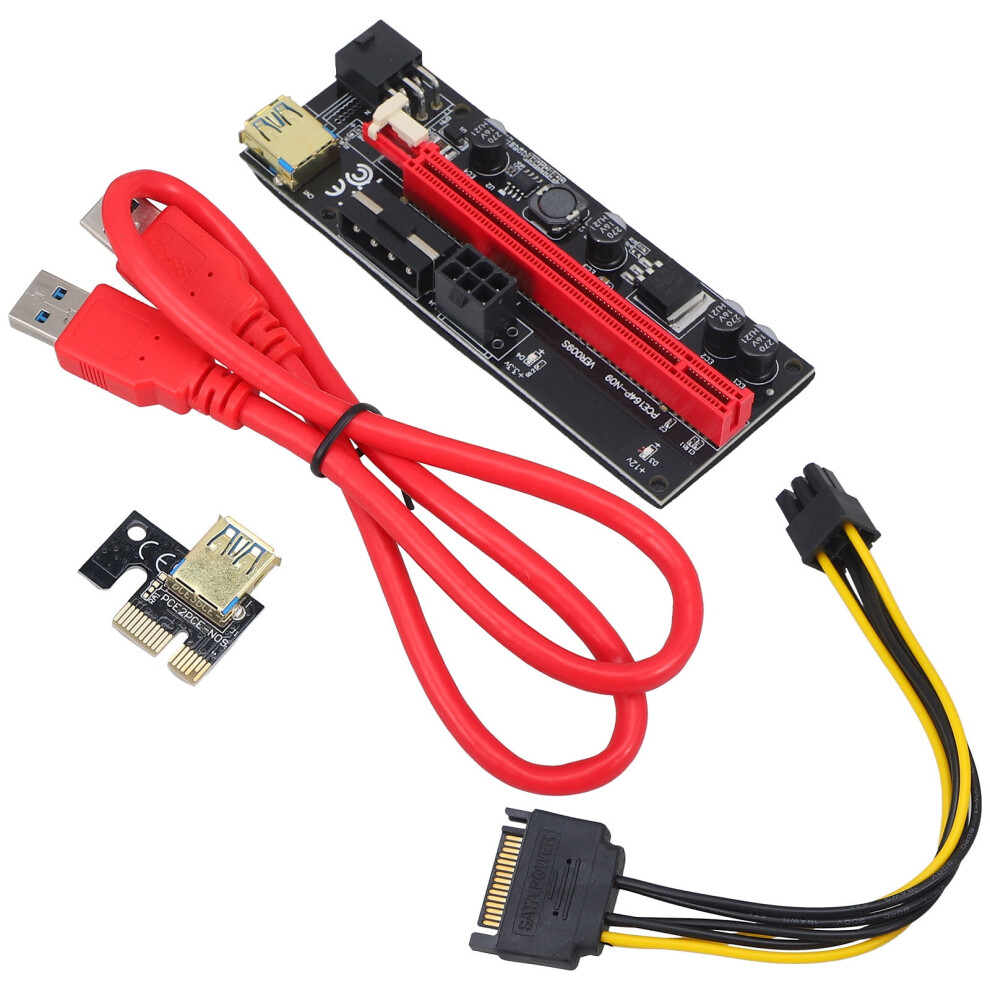 External Gpu Dock For Pc Pcie Graphics Card Adapter Red 962125942040