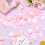 Pink Satin Bow Garland Banner 2 pcs 5