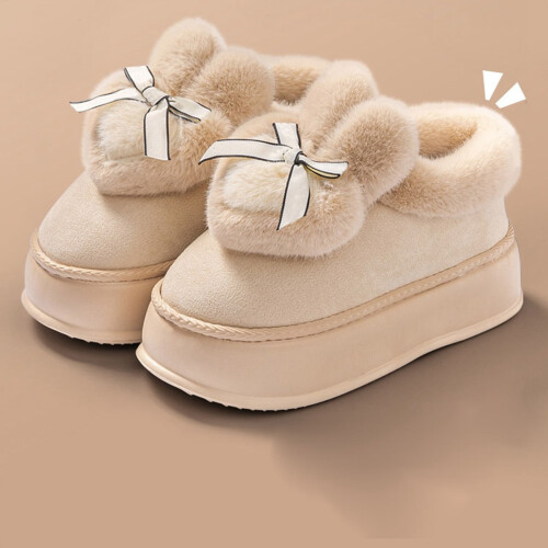Scarpe slip-on in memory foam con supporto plantare foderato in caldo pile.
