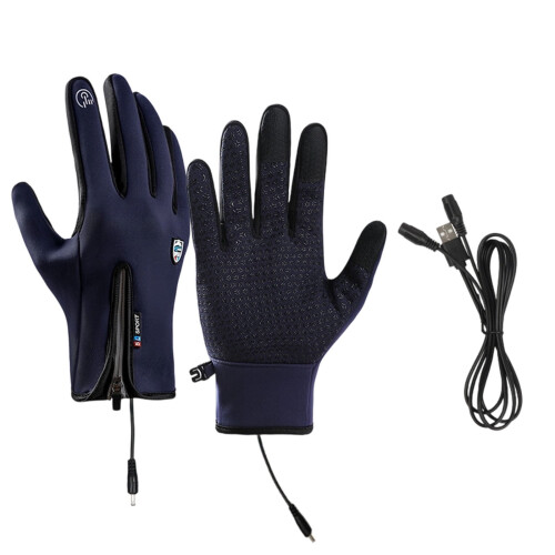 Guanti riscaldati USB impermeabili, antivento e compatibili con touchscreen (1 paio) 1