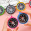 Compact Compass with Keychain for Hiking and Travel 2