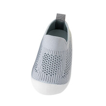 Toddler Shoes,Hollow Out Breathable Socks Soft Sole Non Shoes for Floor,Baby Shoes,Z03 Grey,12-15 Months