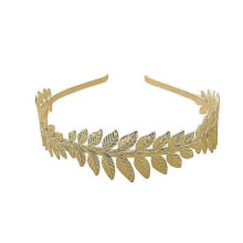 Couronne de laurier doré pour femme, une pièce