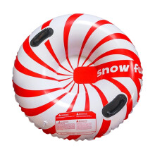 Heavy Duty Inflatable Snow Tube Sled for Kids & Adults – Thickened Winter Tubing Toy for Hills, Compatible with Family Fun