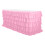 Pastel rainbow ruffle table skirt for rectangle table 1