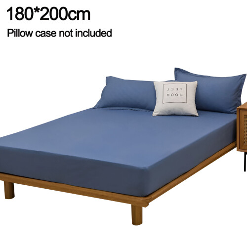 Drap-housse en coton biologique, format queen, poches profondes 1