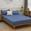 Drap-housse en coton biologique, format queen, poches profondes 5