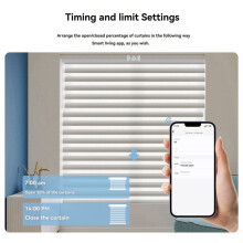 Blinds Motor Voice-Controllable Motorised Blinds for Roman, Honeycomb, Pleated Shades Matter WiFi