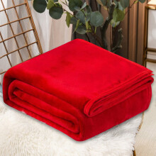 27.56x39.37 Inch Coral Fleece Blanket - Single/Twin Size Ultra Soft Throw for Bed, Warm Winter Blanket for Shoulder & Knee Comfort