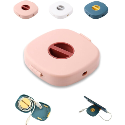 Kabelopruller og telefonholder 2-i-1
