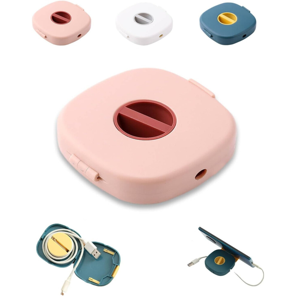 2026 New 2-In-1 Cable Winder & Phone Stand Â Durable Organizer & Charging Stand For Earphones, Charging/Usb Cables Â Compatible With All Cables 9085618389984