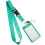 id holder with lanyard Green for School Professionals 1Set 1