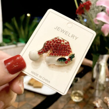 Christmas Brooch Badge Accessories Festive Personalized Decorative Pins For Home Holiday Decoration
