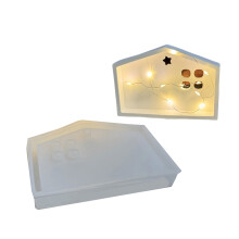 Weihnachtskrippen-Bastelform aus Silikon, 12-teilig