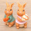 2PCS Easter Rabbit Decorations, Bunny Ornaments for Outdoor Garden, Lawn, Tabletop – Compatible with Easter 7
