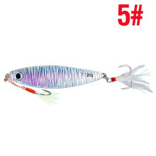 2PC Spinner Bait Lure Jig Accessories Jigging SwimBait Micro Spoon Floating Metal Fish Arts Set