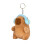 Capybara plush keyring blue stylish outfit 1