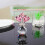 Rosenglasfigur mit Vase, 10 cm, florales Ornament 3