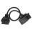 Adaptateur de diagnostic OBD1 vers OBD2 7-16 broches 3