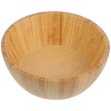 Large Serving Bowls Bamboo Serving Bowl Wood 1Pcs