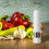 Electric salt and pepper grinder white 2-piece set 2