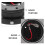 Car Steering Wheel Quick Release, Metal, Black, Durable, Easy Install, Universal Fit 7