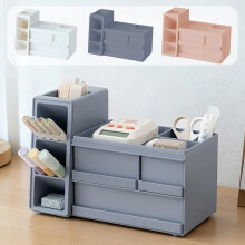 Large Capacity Marker Pen Storage Box with Oblique Insertion, Secure Lid & Easy Access – Compatible with Topliu