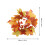 Halloween-lysestake med blomsterdekorasjon 2