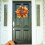 Halloween-lysestake med blomsterdekorasjon 3