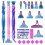 Kit per diamond painting con 3 penne, 12 punte e 6 cuscinetti di cera 2