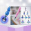 Kit per diamond painting con 3 penne, 12 punte e 6 cuscinetti di cera 4