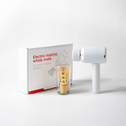 Ensemble fouet électrique à matcha rechargeable (1 pièce)