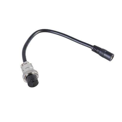 YIEMEEN150W10A DC5521to GX20 Καλώδιο φόρτισης 2 ακίδων αεροπορίας για εξωτερική ενέργεια, 2