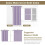 Lavender Blackout Curtains for Small Windows 2-Pack 40x36 2