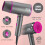 Ionic Hair Dryer, 1875W - Foldable, Portable, Compact, Mini, Travel, Diffuser, Curly Hair 6