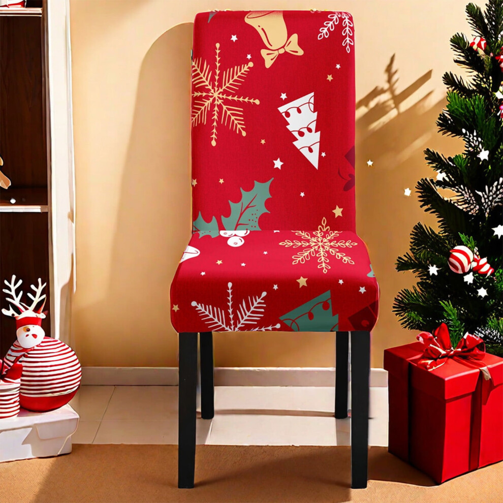Stretch Christmas Chair Covers, Removable & Washable, Compatible with Dining Chairs â Holiday Party Decor-image-OPC-PRY9QGM-NEW