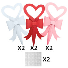 Carta da regalo per bouquet floreale, romantica, 6 pezzi