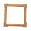 Champagne gold resin frame 4x4 double ruffle bow 1