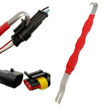 Ferramenta Separadora de Conectores de Terminais Elétricos com Duas Pontas em Metal