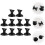 10pcs Black PVC Bulb Removal Suction Cup Operation Triangle Handle Tool 4