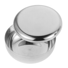 Silver Heat Resistant Stainless Steel Bowl with Lid Ideal for Soup Rice and Small Dishes