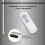 USB-C mini påsförslutare och skärare vit 2-i-1 5