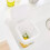 Bureau prullenbakhouder, afvalcontainer, prullenbakhouder, organizer, wit 6