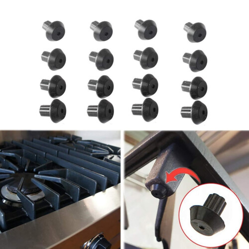 Gasspisgallerfötter Gummifötter 8-pack 1