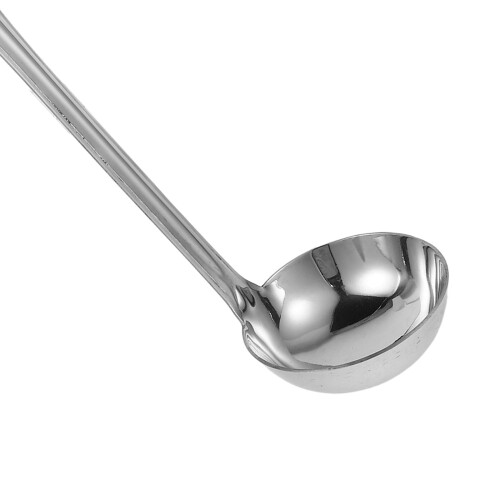 Stainless Steel Soup Ladle with Hook Handle 2