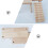 Topbathy Small Animal Ladder Hamster Pet Activity Structure Beige 1 Set 3