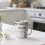 Mug isotherme à double paroi en acier inoxydable blanc 5